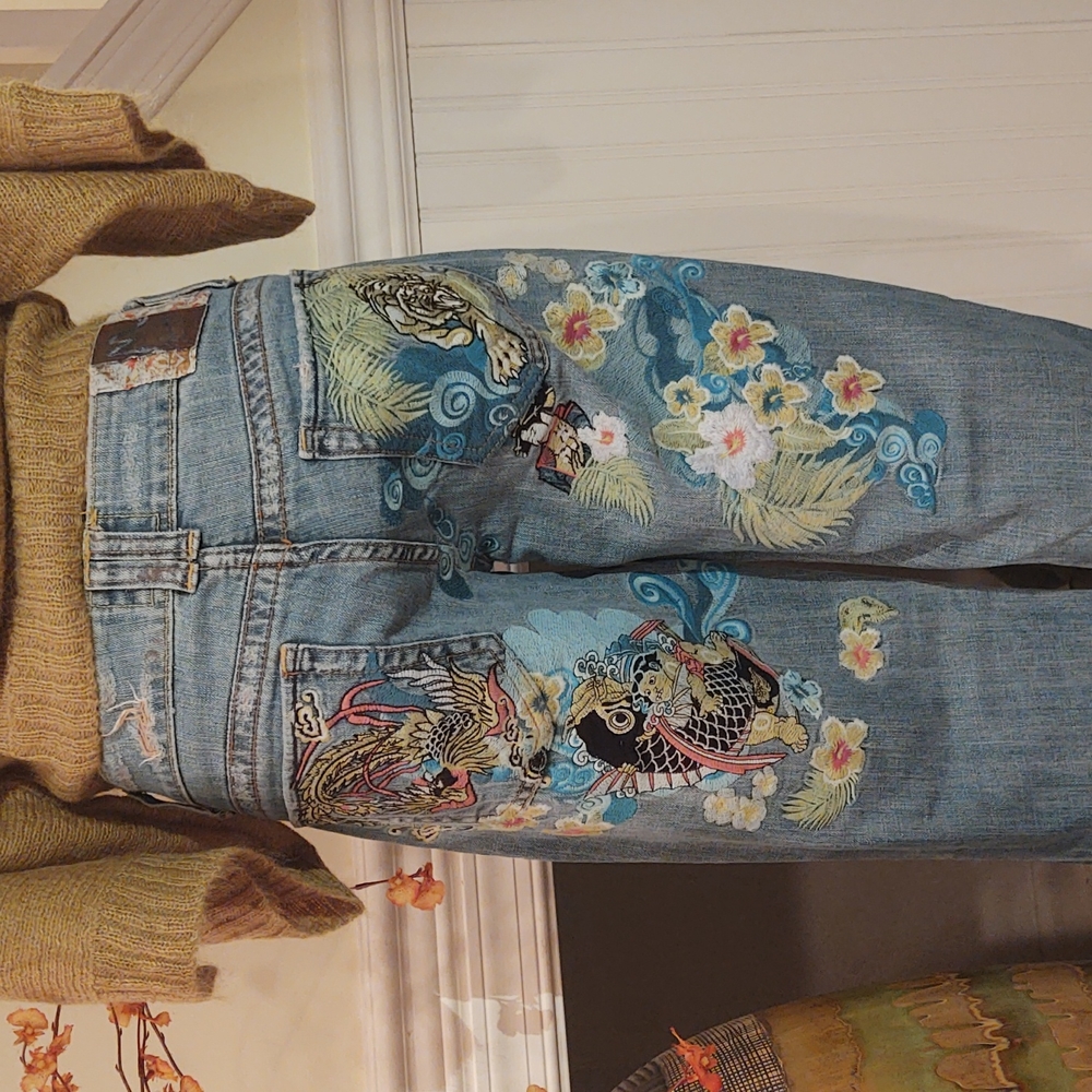 Marlow | Vintage Embroidered Jeans